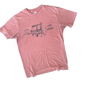 The North Face Mens Size Medium Slim Fit Burnout Red Paddleboard Gorpcore